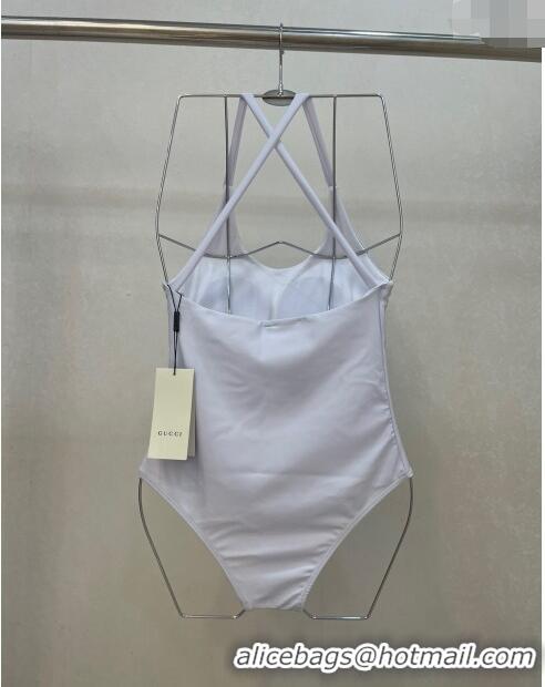 Luxury Discount Gucci Swimwear 021665 White 2023