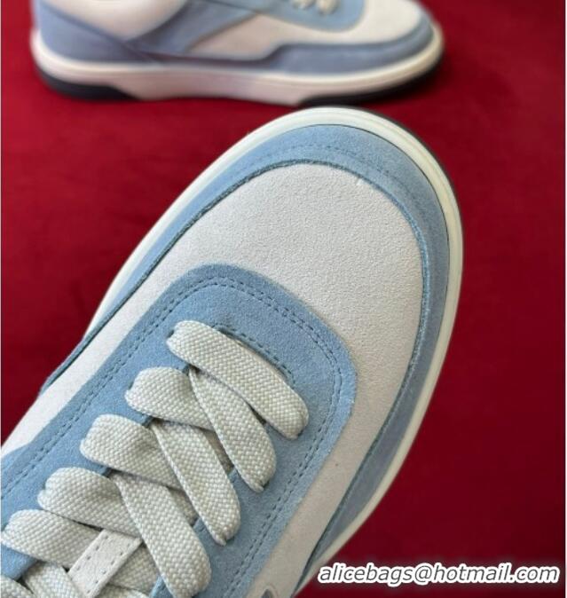 Good Looking Chanel Suede Sneakers G39978 Blue 222892