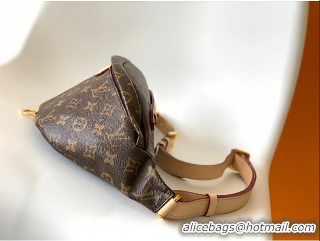 Promotional Louis Vuitton Monogram Canvas Bumbag/Belt Bag M43644 Brown 2023