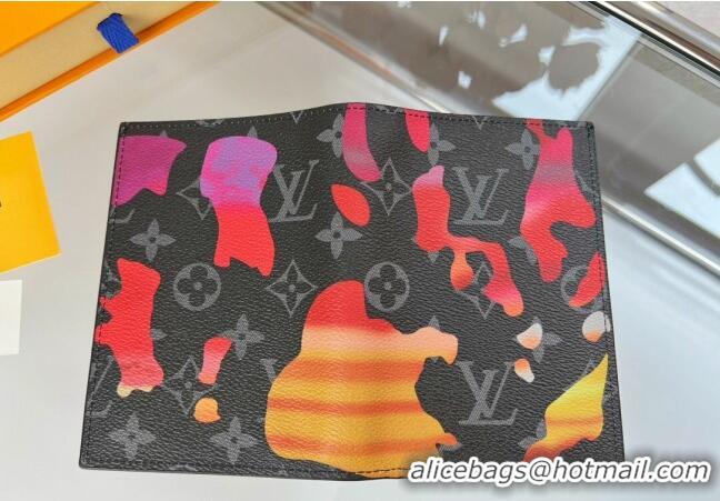 Top Quality Louis Vuitton Passport Cover M62089 Monogram Eclipse Canvas /Print 2023