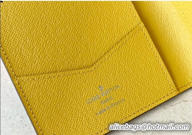 Reasonable Price Louis Vuitton Vivienne Passport Cover M81614 Yellow 2023