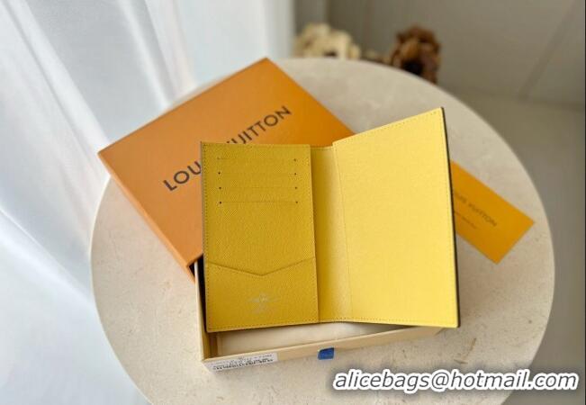 Reasonable Price Louis Vuitton Vivienne Passport Cover M81614 Yellow 2023