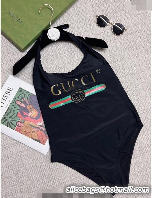 Top Quality Gucci One Piece Swimwear 030733 Black 2023