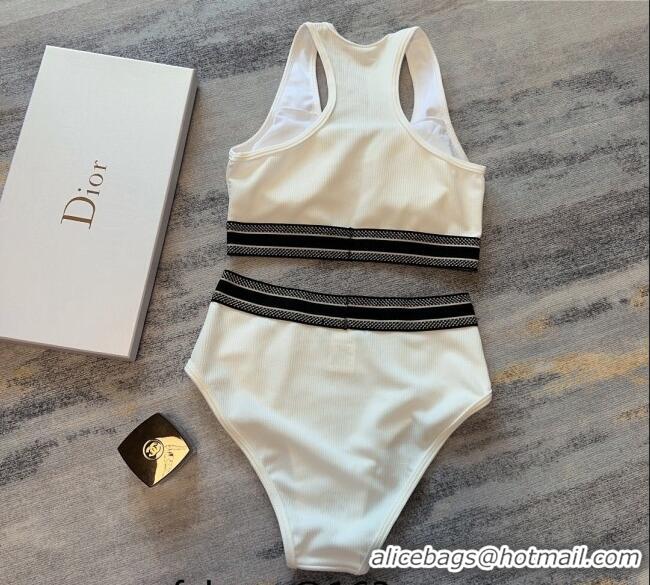 Trendy Design Dior Two Pieces Swimwear 030746 White 2023