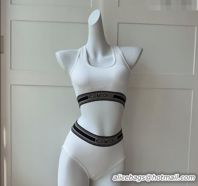 Trendy Design Dior Two Pieces Swimwear 030746 White 2023