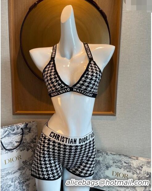 Popular Style Dior Houndstooth Swimwear 030768 2023