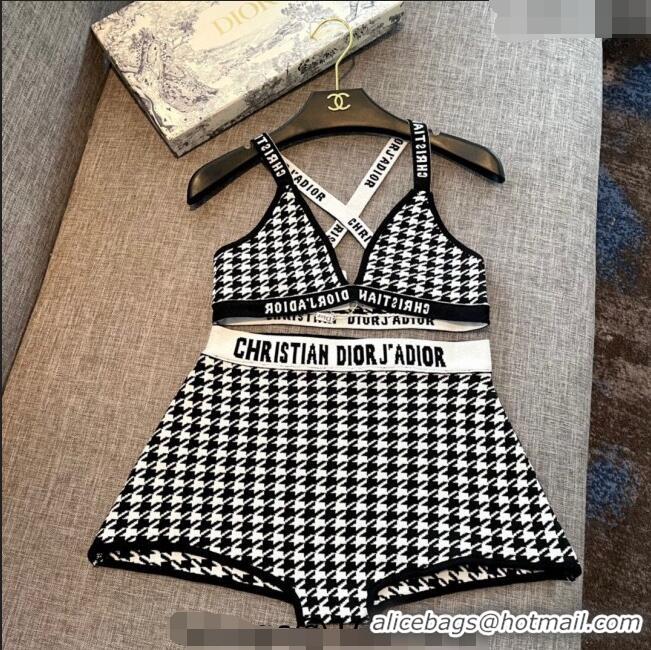 Popular Style Dior Houndstooth Swimwear 030768 2023