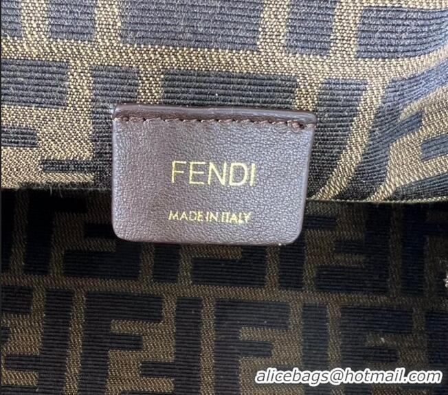 Inexpensive Fendi First Small Sequins Bag 129M85 Silver 2022