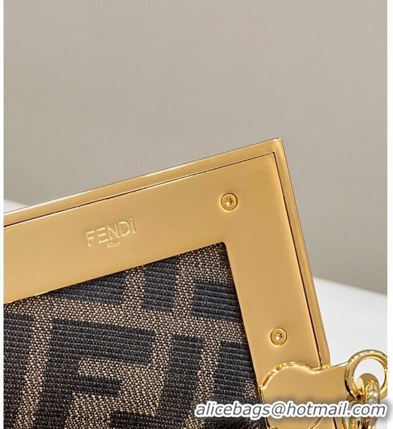 Top Quality Grade Fendi First Small Leather Bag 80018M Acid Green 2023