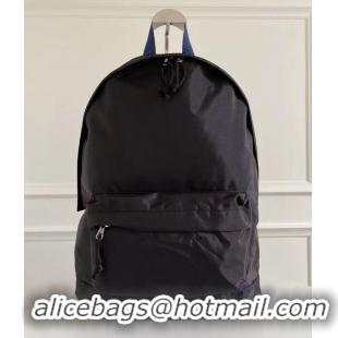 New Design Grade Balenciaga Cotton Canvas Backpack 120216 Black