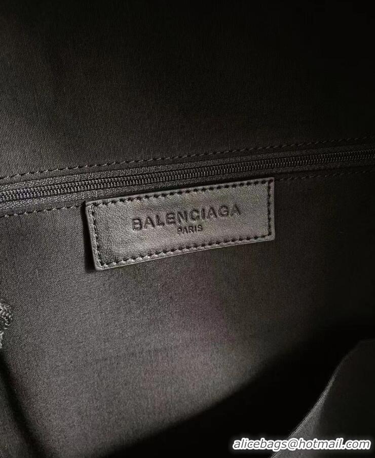 New Design Grade Balenciaga Cotton Canvas Backpack 120216 Black