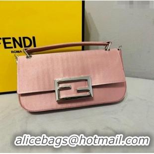 Promotional Fendi Baguette Mini Satin Bag 0108 Pink 2023