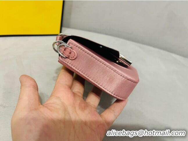 Promotional Fendi Baguette Mini Satin Bag 0108 Pink 2023