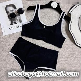 Cheapest Chanel Swimwear 021433 Black 2023