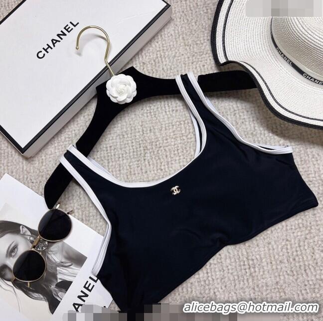 Cheapest Chanel Swimwear 021433 Black 2023