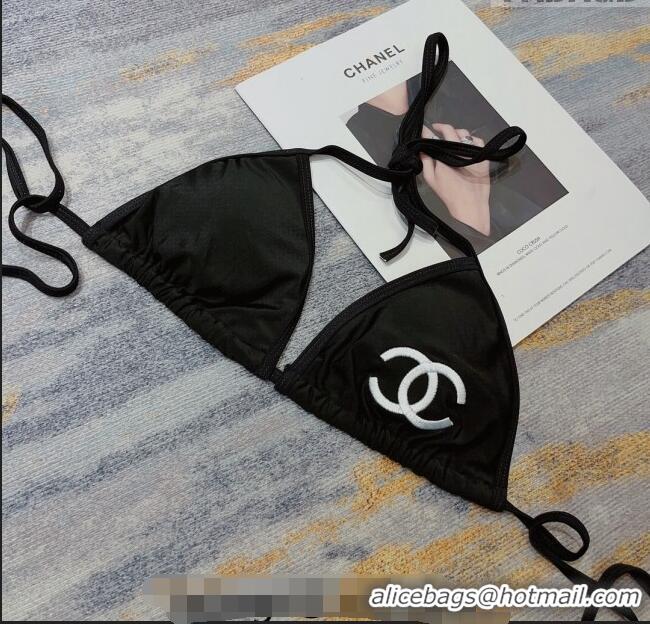 Cheapest Chanel CC Swimwear 030708 Black 2023