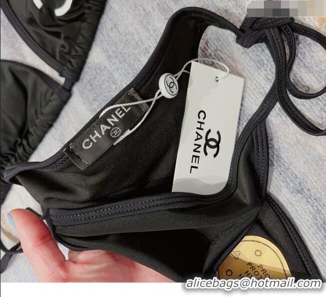 Cheapest Chanel CC Swimwear 030708 Black 2023