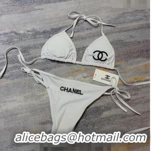 Discount Fashion Chanel CC Swimwear 030708 White 2023