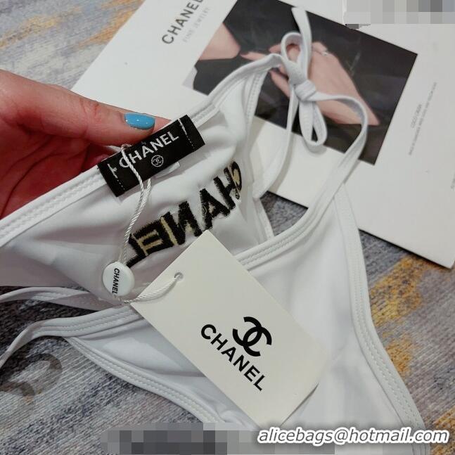 Discount Fashion Chanel CC Swimwear 030708 White 2023