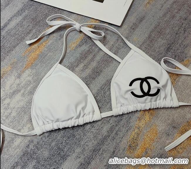 Discount Fashion Chanel CC Swimwear 030708 White 2023