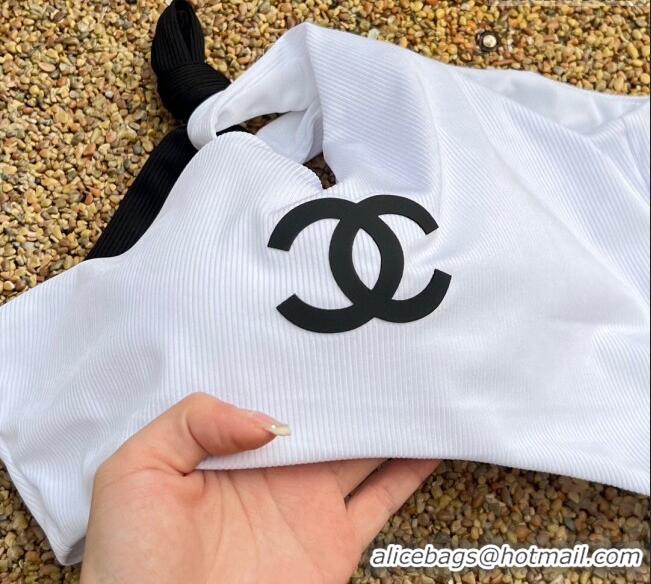 Classic Specials Chanel Two Pieces Swimwear 030711 White/Black 2023