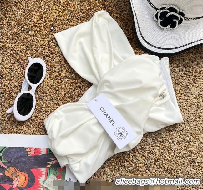 Original Cheap Chanel Swimwear 030747 White 2023