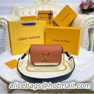 Sumptuous Louis Vuitton LOCKME TENDER M58554 BROWN