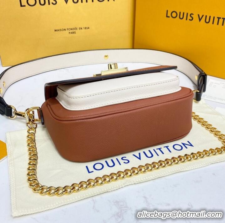 Sumptuous Louis Vuitton LOCKME TENDER M58554 BROWN