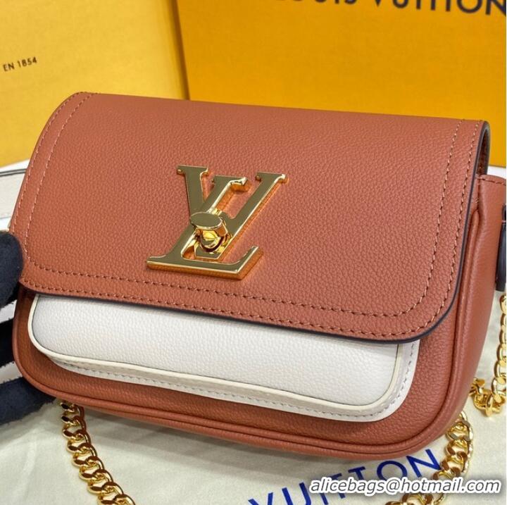 Sumptuous Louis Vuitton LOCKME TENDER M58554 BROWN