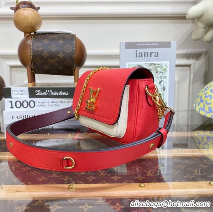 Buy Inexpensive Louis Vuitton LOCKME TENDER M58554 RED