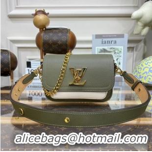 Shop Inexpensive Louis Vuitton LOCKME TENDER M58554 Light Khaki Green