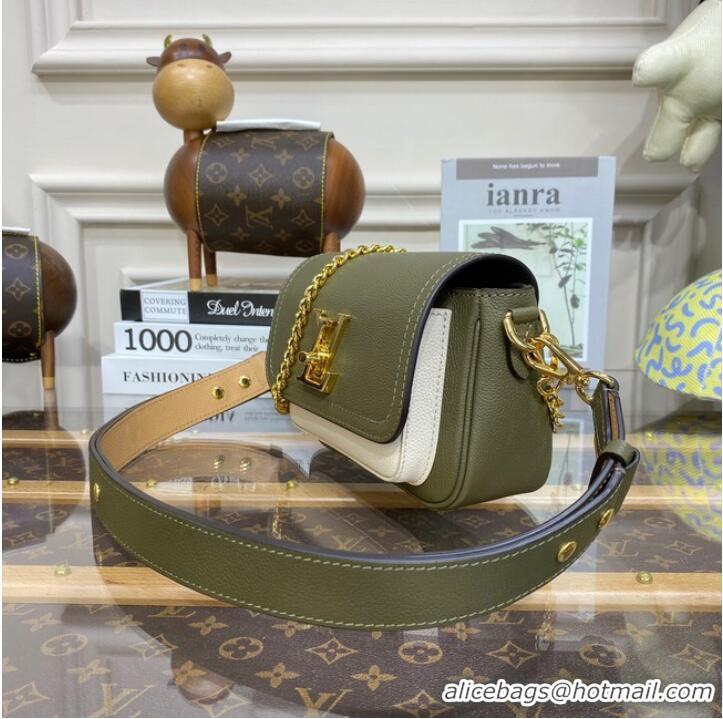 Shop Inexpensive Louis Vuitton LOCKME TENDER M58554 Light Khaki Green