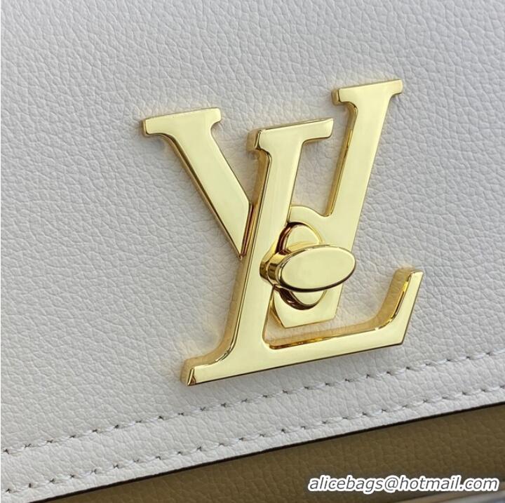 Well Crafted Louis Vuitton LOCKME TENDER M58554 Cream&Brown