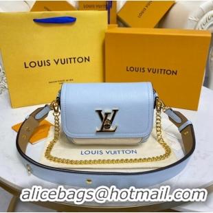 Top Quality Louis Vuitton LOCKME TENDER M58554 light blue