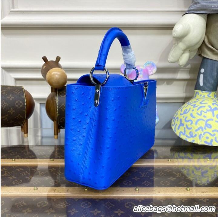 Famous Brand Louis Vuitton CAPUCINES BB M48865 blue