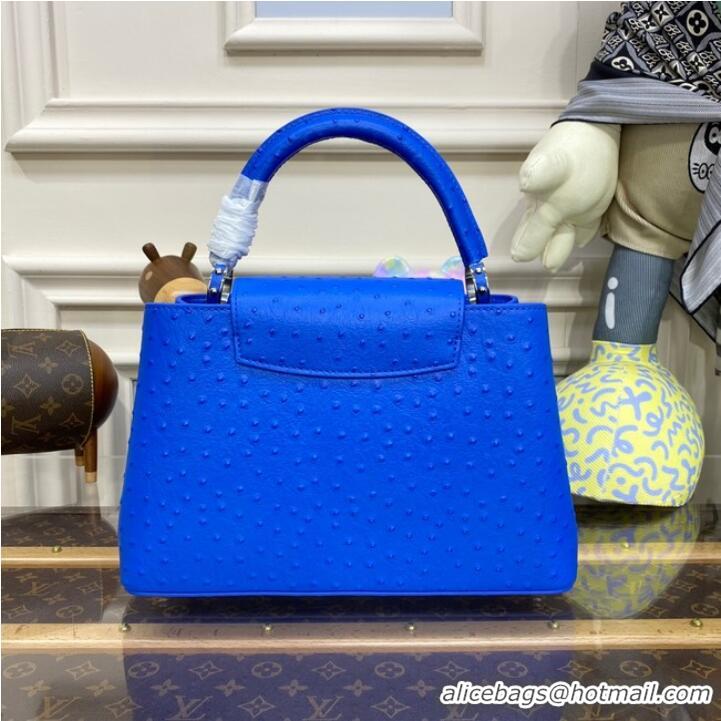 Promotional Louis Vuitton CAPUCINES BB M59872 blue