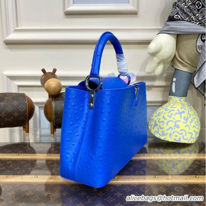 Promotional Louis Vuitton CAPUCINES BB M59872 blue