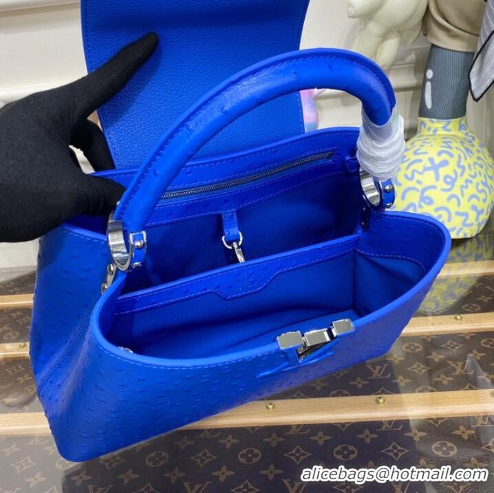 Promotional Louis Vuitton CAPUCINES BB M59872 blue