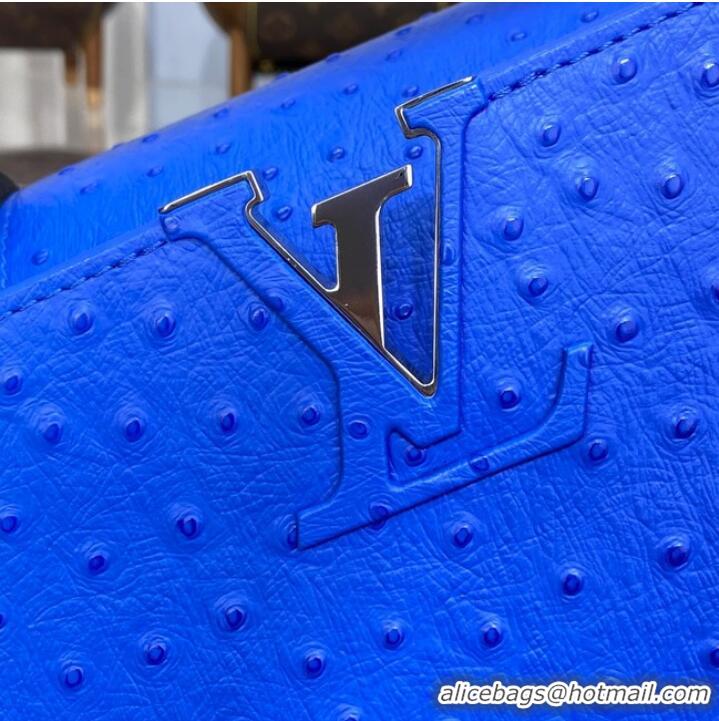 Promotional Louis Vuitton CAPUCINES BB M59872 blue