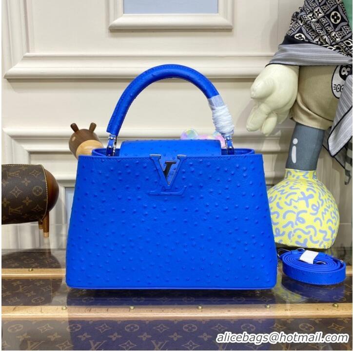 Promotional Louis Vuitton CAPUCINES BB M59872 blue