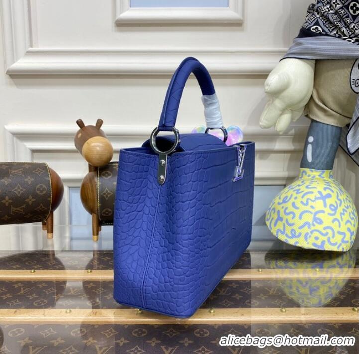 Promotional Cheap Louis Vuitton CAPUCINES N93165 blue