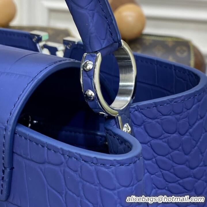 Promotional Cheap Louis Vuitton CAPUCINES N93165 blue