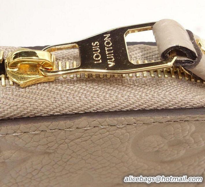 Buy Discount Louis Vuitton Monogram Empreinte Zippy Coin Purse M68696 Tourterelle Beige