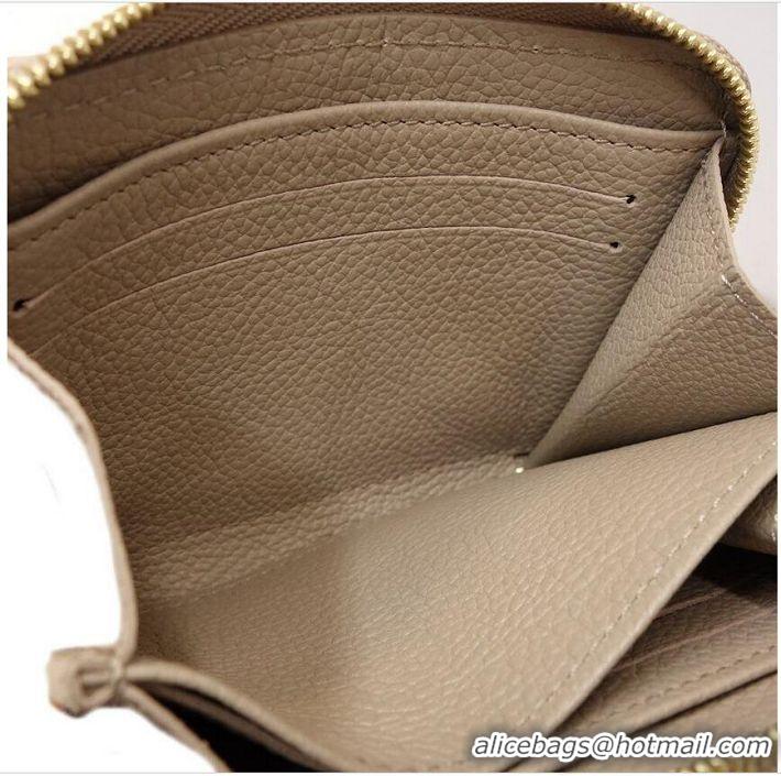 Buy Discount Louis Vuitton Monogram Empreinte Zippy Coin Purse M68696 Tourterelle Beige