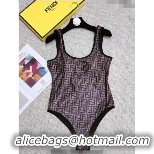 Promotional Fendi FF Swimwear 021421 Brown 2023