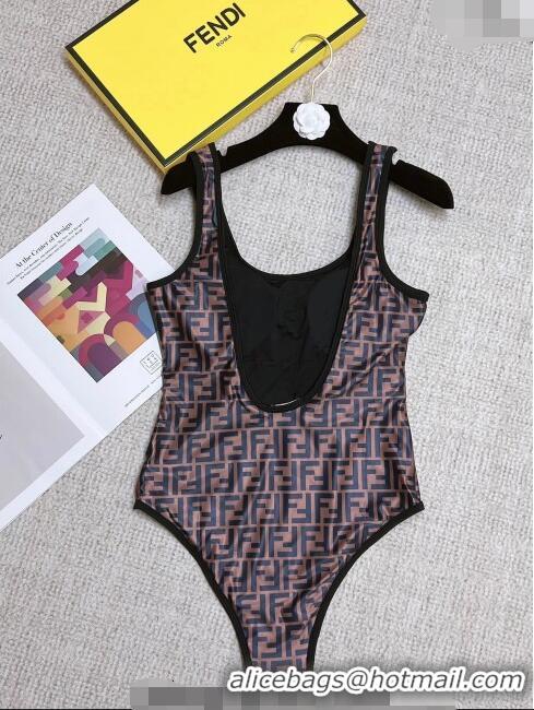 Promotional Fendi FF Swimwear 021421 Brown 2023