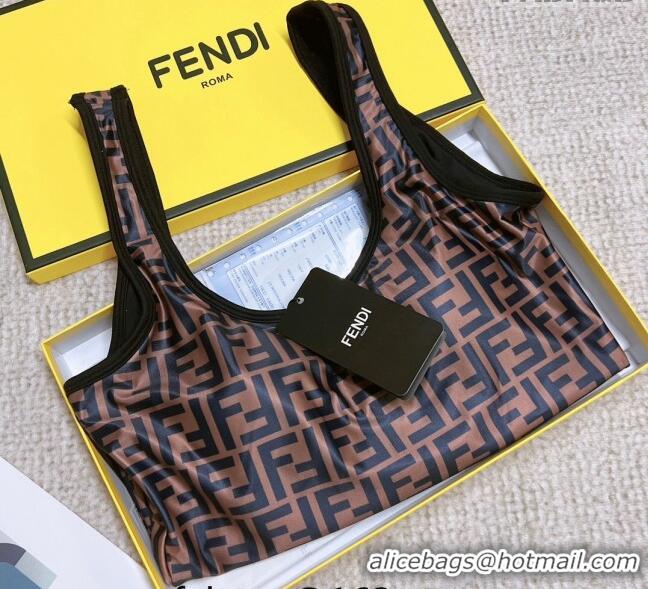 Promotional Fendi FF Swimwear 021421 Brown 2023