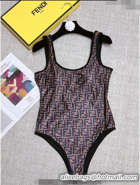 Promotional Fendi FF Swimwear 021421 Brown 2023