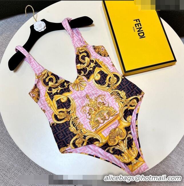 Hot Sell Cheap Versace x Fendi Fendace Swimwear 0307 Pink 2023