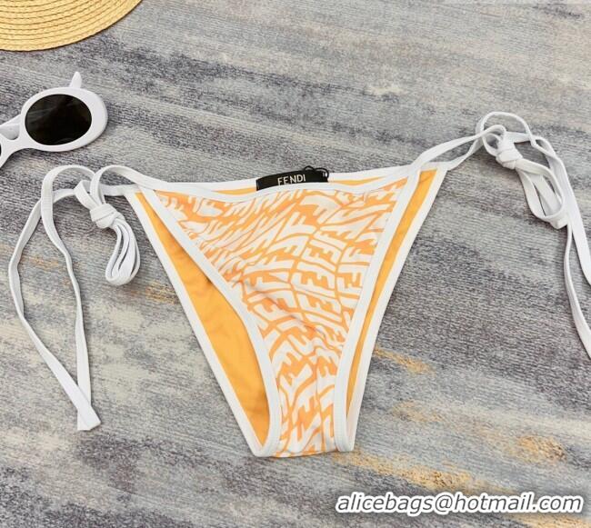 Well Crafted Fendi Vertigo Two Pieces Swimwear 0307 Yellow 2023